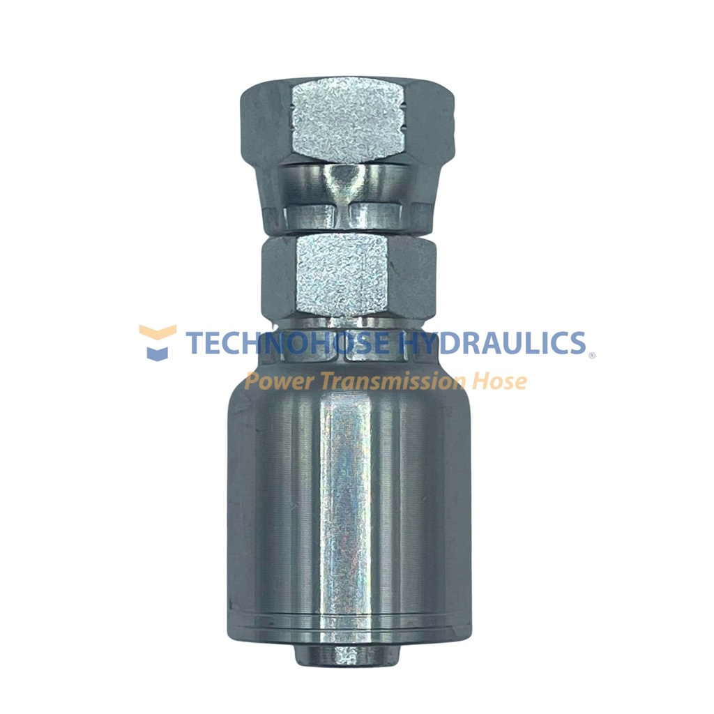 CONEXIÓN HIDRAULICA CRIMPABLE 5/8" A 5/8" HEMBRA JIC