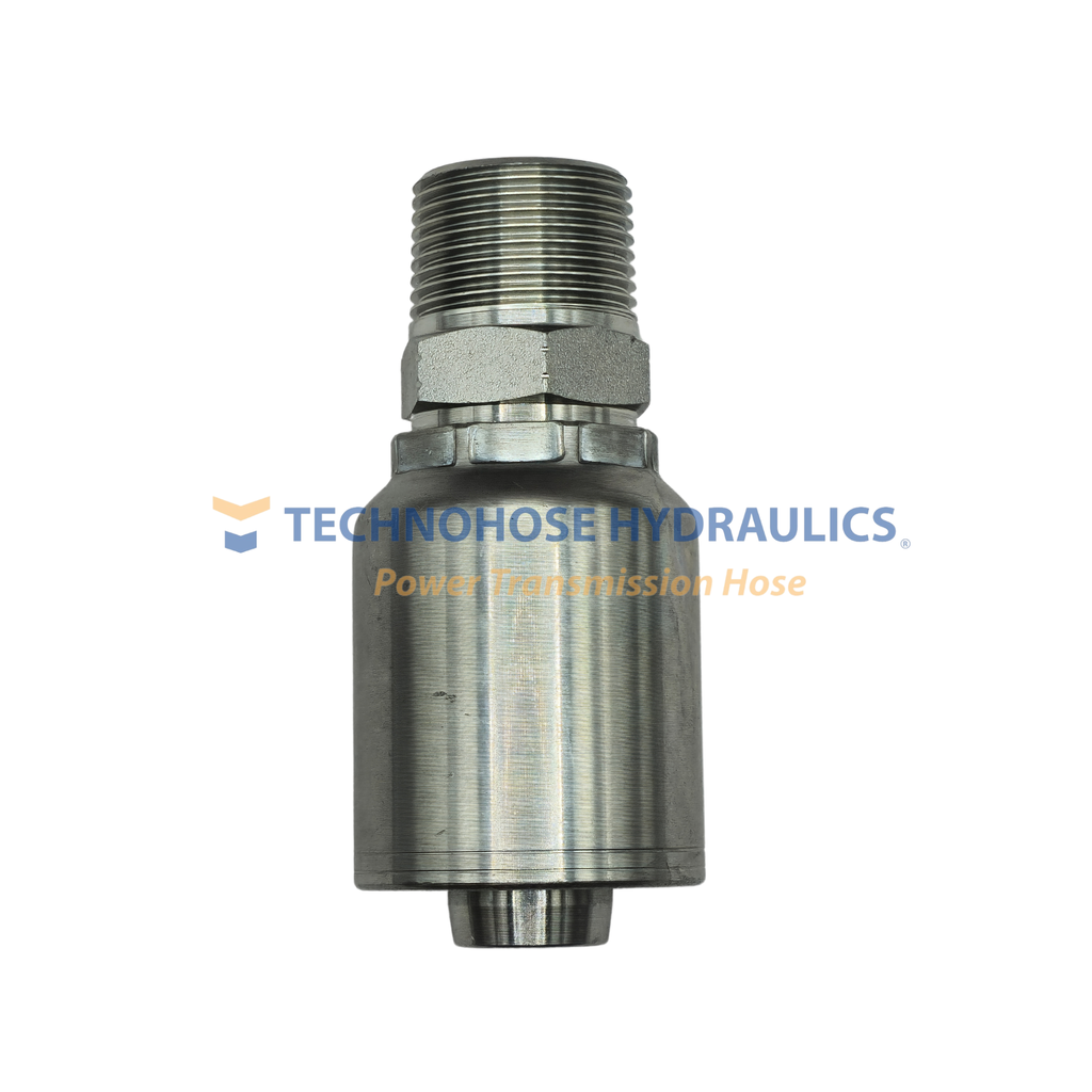  CONEXIÓN HIDRAULICA CRIMPABLE 3/4" A 3/4" MACHO NPT