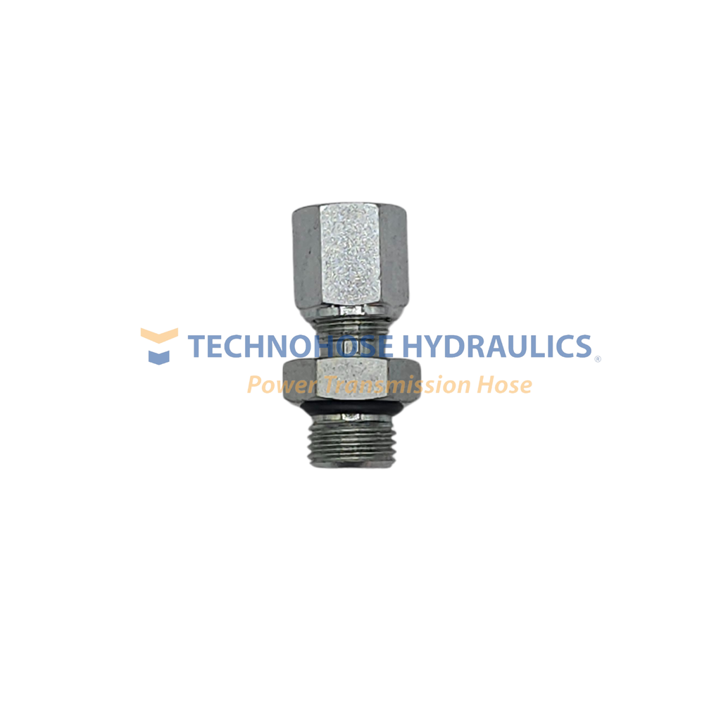 ADAPTADOR FERULOCK RECTO 5/16" TUBO A 1/2" MACHO ORING BOSS