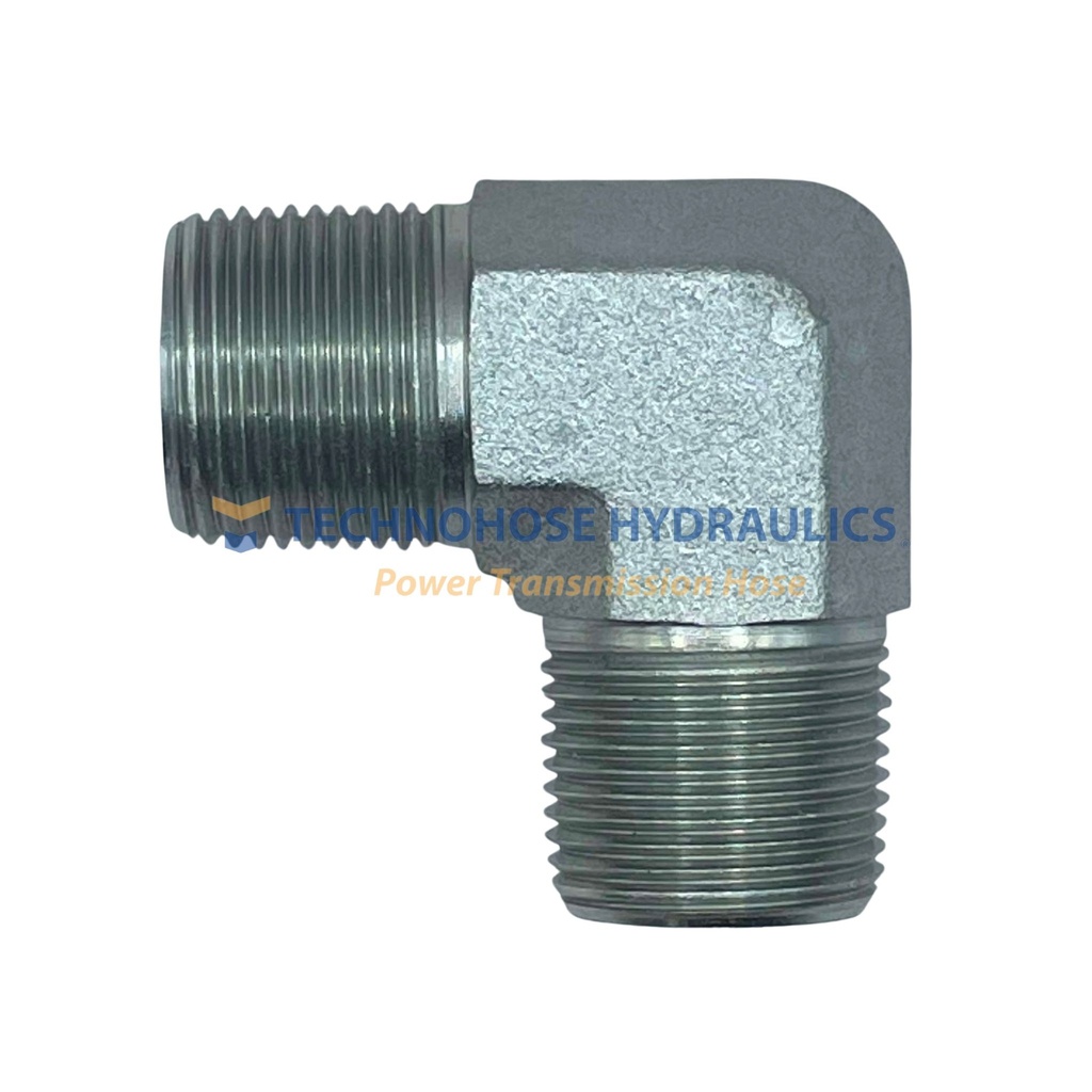 ADAPTADOR HIDRAULICO CODO A 90º  3/4" MACHO NPT A 3/4 MACHO NPT