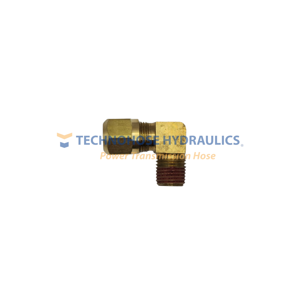 Conector Codo 90º Macho NTA 3/8" OD x 3/8" NPT