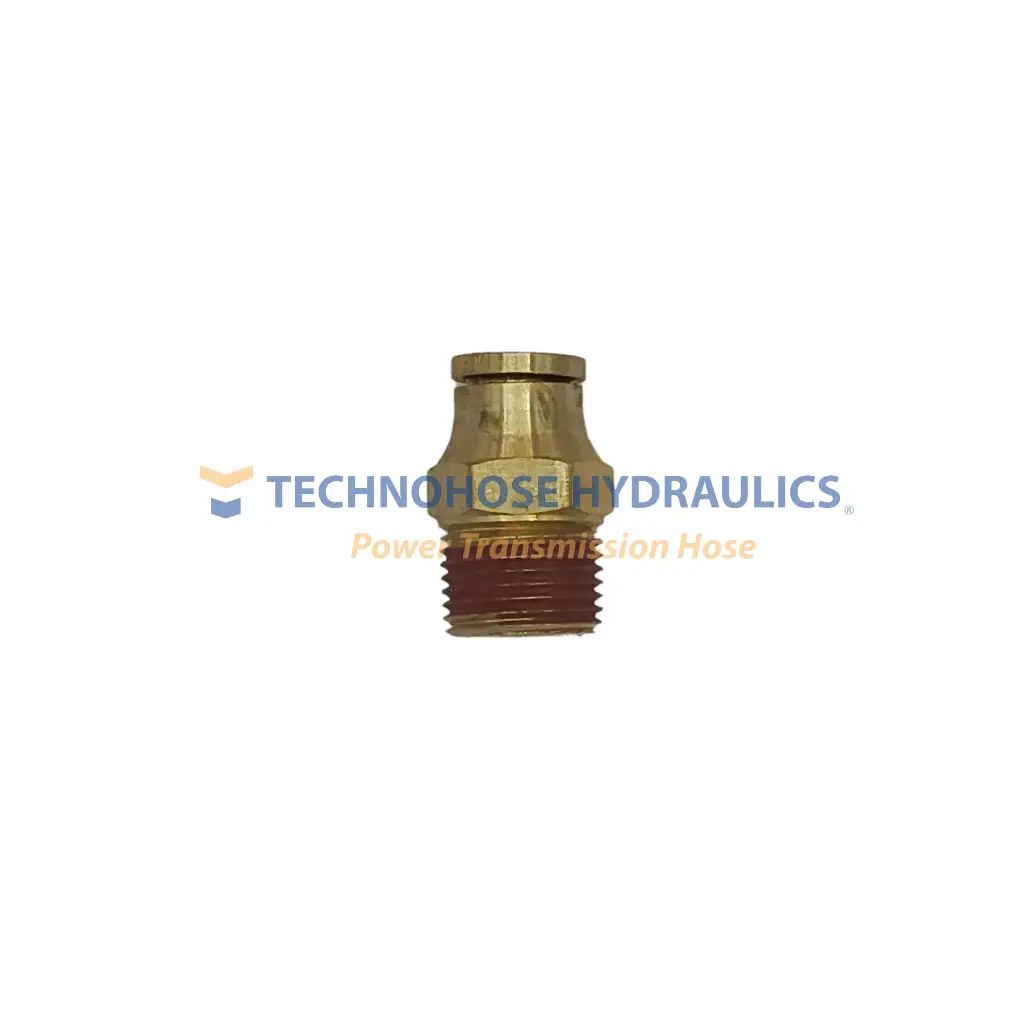  Conector Rápido Recto PUSH IN DOT Terminal Macho Milimétrico 1/2" OD x M22