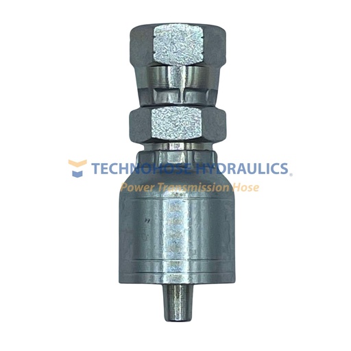 [4G-4FJX] CONEXIÓN HIDRAULICA CRIMPABLE 1/4" A 1/4" HEMBRA JIC