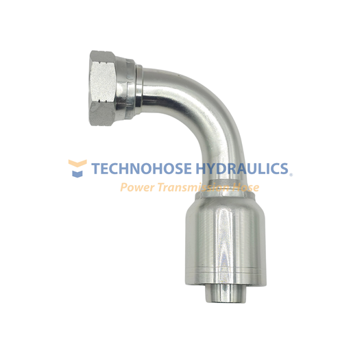 [16G-16FJX90] CONEXIÓN HIDRAULICA CRIMPABLE 1" A 1" A 90° HEMBRA JIC