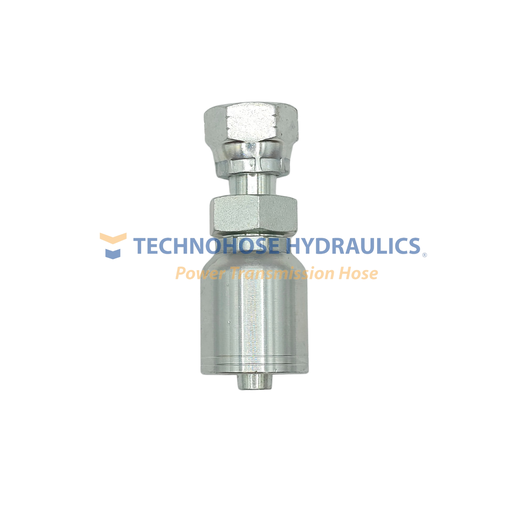 [6G-6FFORX] CONEXIÓN HIDRAULICA CRIMPABLE 3/8" A 3/8" HEMBRA CARA PLANA