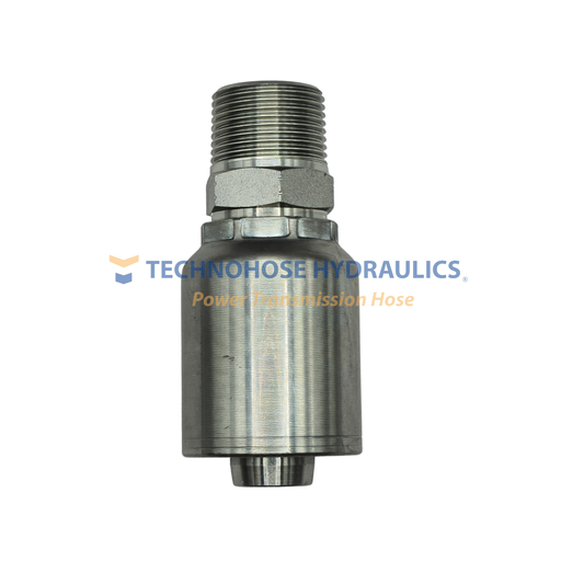 [12G-12MP]  CONEXIÓN HIDRAULICA CRIMPABLE 3/4" A 3/4" MACHO NPT