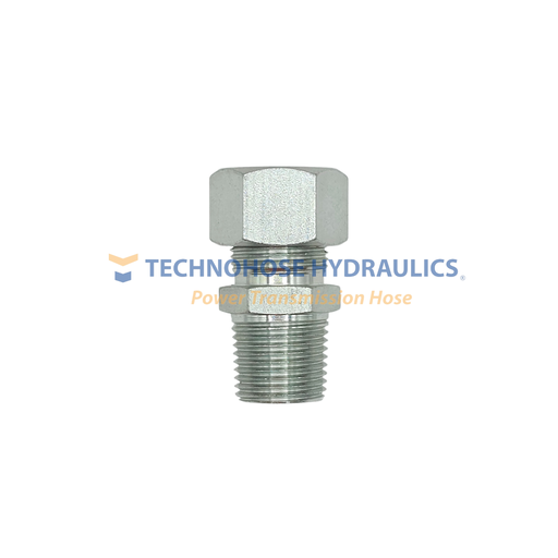 [10MDL-6MP] ADAPTADOR METRICO RECTO 10 MM SERIE LIGERA TUBO 3/8" MACHO NPT