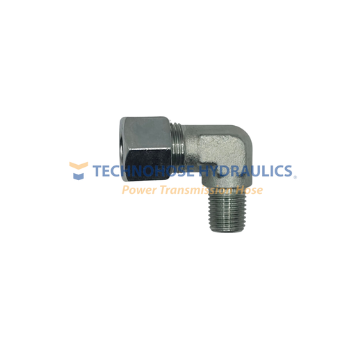 [12MDL-8MP90] ADAPTADOR METRICO CODO A 90º 12 MM SERIE LIGERA TUBO 1/2" MACHO NPT
