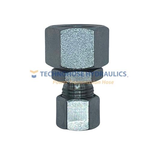 [8FDLORX-8MDL] ADAPTADOR METRICO RECTO 8 MM SERIE LIGERA HEMBRA A 8 MM SERIE LIGERA TUBO