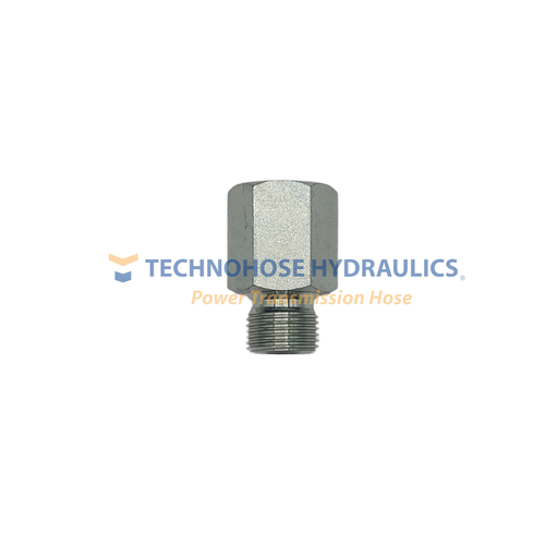 [6MBSPP-6FP] ADAPTADOR HIDRAULICO 3/8" BSPP MACHO A 3/8" NPT HEMBRA