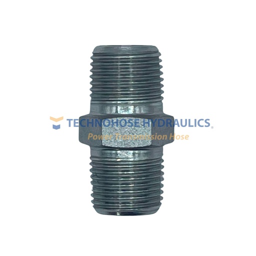 [12MP-12MP] ADAPTADOR HIDRAULICO 3/4" MACHO NPT A 3/4" MACHO NPT