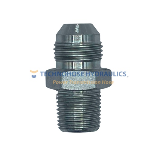 [8MJ-6MP] ADAPTADOR HIDRAULICO 1/2" MACHO JIC A 3/8" MACHO NPT