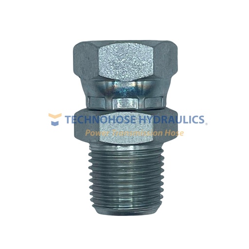 [8MP-8FPX] ADAPTADOR HIDRAULICO 1/2" MACHO NPT A 1/2" HEMBRA NPT GIRATORIA