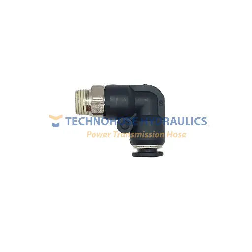 [MUQP69-PS-6-04] Codo Giratorio Rápido 90º Plástico Macho 6MM OD x 1/4" NPT