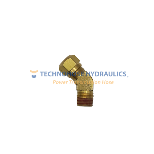 [U-4-474F-08-06] Conector Codo 45º Macho NTA 1/2" OD x 3/8" NPT