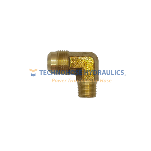 [U-49F-05-04] Conector Codo 90º Macho 5/16" FLARE x 1/4" NPT