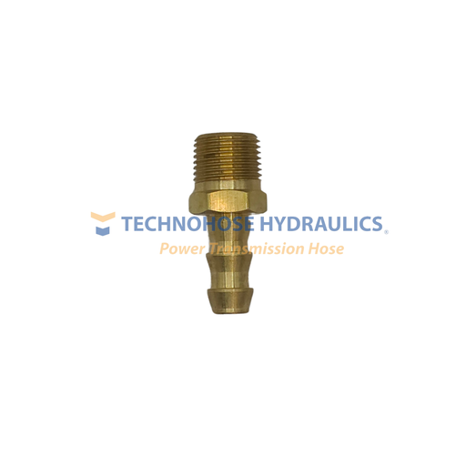 [8LOC-4RMP] Conexión Espiga Manguera 1/2" x 1/4" Macho NPT 
