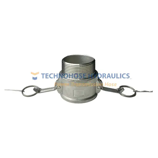 [PARTE D  1"] PARTE RAPIDA TIPO CAMLOCK D ACERO INOXIDABLE