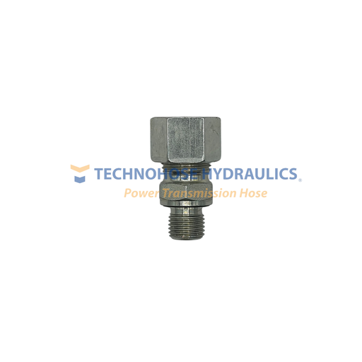 [12MDL-4MBSPP] ADAPTADOR METRICO RECTO 12 MM SERIE LIGERA TUBO 1/4" MACHO BSPP