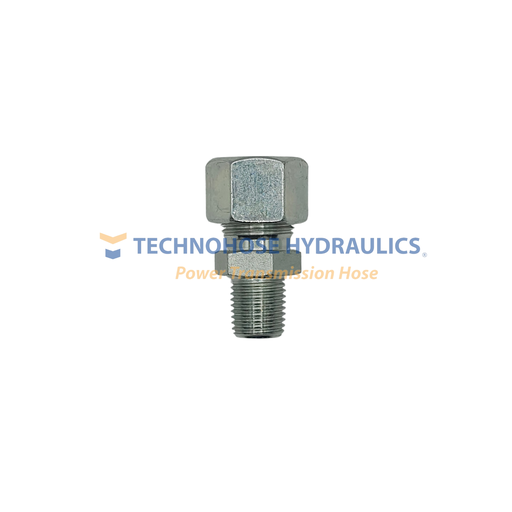 [12MDL-4MP] ADAPTADOR METRICO RECTO 12 MM SERIE LIGERA TUBO 1/4" MACHO NPT