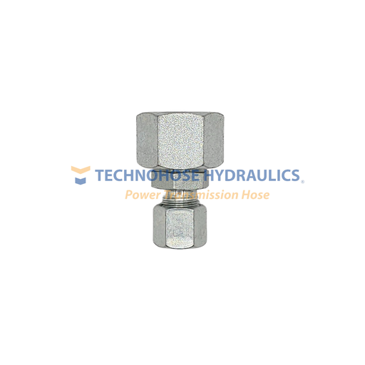 [15FDLORX-8MDL] ADAPTADOR METRICO RECTO 15 MM SERIE LIGERA HEMBRA A 8 MM SERIE LIGERA TUBO
