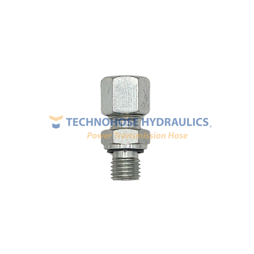 [8MDL-12MM] ADAPTADOR METRICO RECTO 8 MM SERIE LIGERA TUBO A 12 MM 