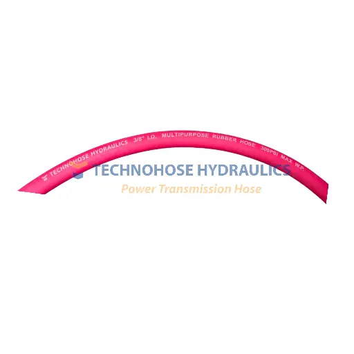 [19B  300 PSI AGUA - AIRE -ACEITE 3/8"] MANGUERA MULTIPROPOSITO ROJA  300 PSI AGUA - AIRE -ACEITE 3/8"