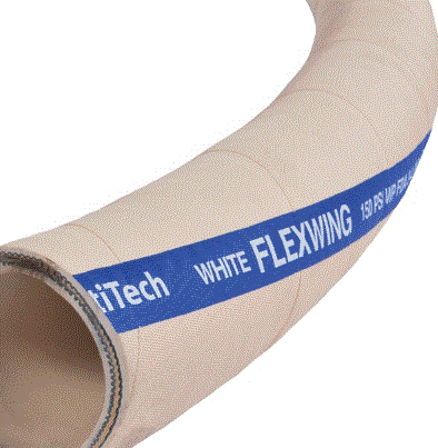 [WHITEFLEXWING 4"] Whiteflexwing Continental 4" Manguera GRADO ALIMENTICIO FDA 